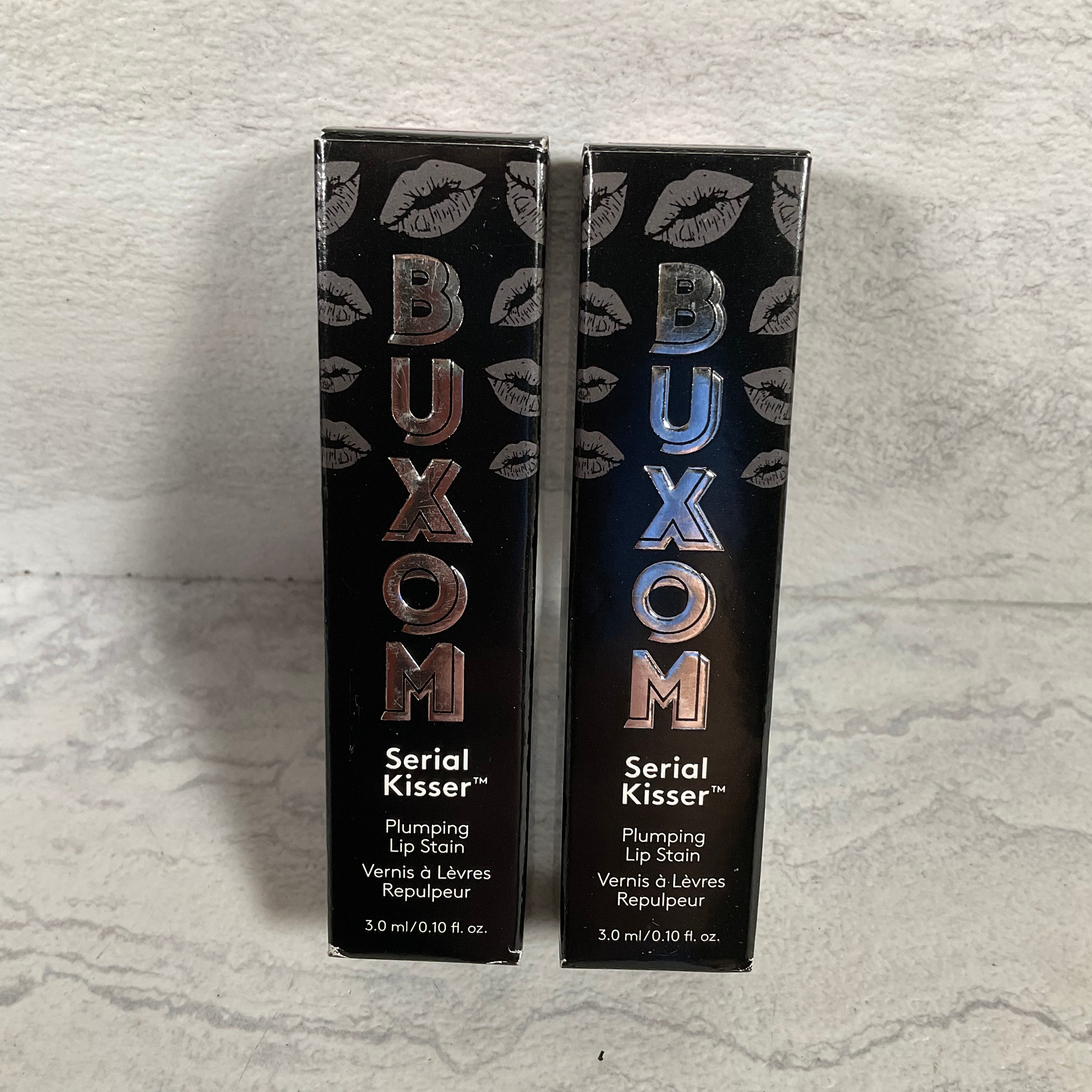 Buxom Serial Kisser Plumping Lip Stain, Make Out, Lot of 2 (7014757007543)